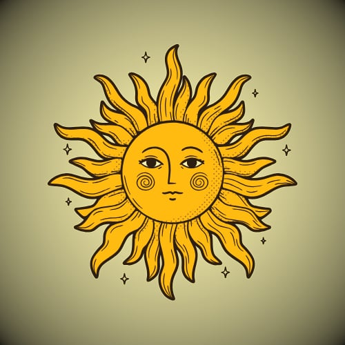 A sun symbol for Light Magic